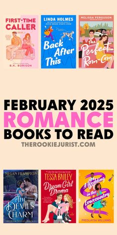 four books with the title'february romance books to read '