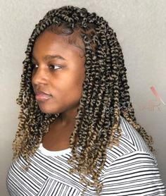 Medium Length Crochet Passion Twists Medium Length Passion Twists, Passion Twists Hairstyle, Goddess Braids Hairstyles