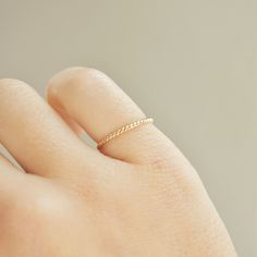 Elevate your style with our handcrafted 14k gold-filled stacking ring. Each ring is meticulously crafted, ensuring that every piece carries the artistry of handmade excellence. The result? A one-of-a-kind ring, as unique as you. This can be your everyday ring. Handcrafted in USA Sold by one ring DETAILS: Hypoallergenic, Water Resistant Material: 14/20 Gold filled Dimensions: Width 1.3mm 14k Gold Filled Stackable Rings As Gift, Simple Design Gold Stackable Rings As Gift, 14k Gold Filled Dainty Everyday Rings, Dainty 14k Gold Filled Rings For Everyday, 14k Gold Filled Rose Gold Round Band Jewelry, 14k Gold Filled Round Band Wedding Rings, 14k Rose Gold Filled Round Band Jewelry, Delicate Hypoallergenic 14k Gold Midi Rings, Gold Filled Stackable Open Rings For Gifts