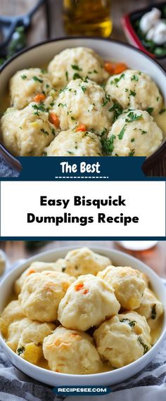 This Easy Bisquick Dumplings Recipe offers a quick and simple way to make fluffy dumplings using just Bisquick mix. Perfect for soups, stews, or a comforting side dish.