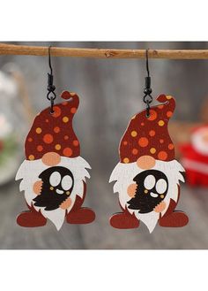 Color:Red;Package Contents:1 Pair X Earrings;Occasion:Other; Cheap Halloween, Alloy Earrings, Red Color, Santa Claus, Mother's Day Gifts, Mother's Day, Mothers Day, On Sale, Halloween