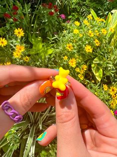 The most precious ring ever! This adjustable ring features a bold yellow gummy bear that will have you feeling all the dopamine! This accessory may be small but it is filled with style! *One Size- adjustable size and fit Add another ring! Colorful Cowboy Boot Ring https://www.aspynandivy.com/products/cowboy-boot-ring?_pos=2&_sid=dd7119921&_ss=r Rainbow Home Decor, Bear Ring, Precious Rings, Rainbow Shop, Gummy Bear, Cowboy Boot, Instagram Icons, Gummy Bears, Decorating Blogs