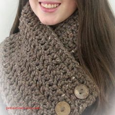 This Chunky Boston Harbor Scarf is made with 80/20 acrylic/wool blend yarn in barley and is finished with 3 natural coconut buttons. It feels soft and comfortable and will keep you warm in the cold, winter days. The design allows to wear it in different styles - wrapped and buttoned on one side, around your shoulders and buttoned in front, or in many asymmetrical varieties.Size:  9" wide , 34" longCare instructions - Hand wash gently and lay flat to dry. Do not bleach. Do not iron.It is availabl Scarf With Buttons, Button Scarf, Boston Harbor, Winter Days, Winter Day, Barley, Cold Winter, Crochet Scarf, Lay Flat