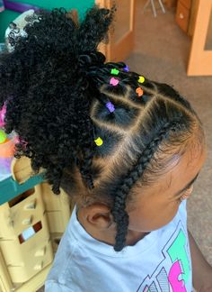 Ponytails For Black Hair Kids, Black Girls Hairstyles Natural Kids, Black Toddler Hairstyles Girl Ponytails, Easy Hairstyles For Black Girls Kids, Easy Kids Hairstyles Black Natural, Toddler Natural Hairstyles Black, Natural Kids Hairstyles, Toddler Hairstyles Girl African American, Kids Natural Hairstyles