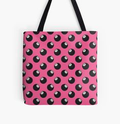 Get my art printed on awesome products. Support me at Redbubble #RBandME: https://www.redbubble.com/i/tote-bag/Eight-ball-Y2K-Classic-Billiard-Pink-by-koovox/129699612.A9G4R?asc=u Cute Y2k Aesthetic, Ball Pattern, Pink Tote Bags, 8 Ball, Pink Tote, Y2k Aesthetic, Medium Bags, Cotton Totes