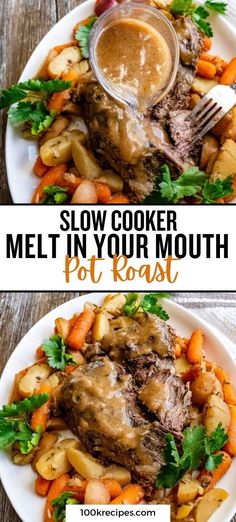 slow cooker meat in your mouth pot roast