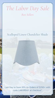 the labor day sale is on and it's time to get some linen shades