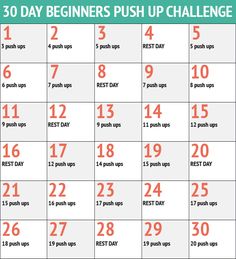 a printable 30 day crunch challenge