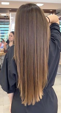 Brown Hair With Blonde Highlights, Caramel Highlights, Pinterest Hair, Hair Color Highlights, Brown Hair With Highlights, Long Straight Hair