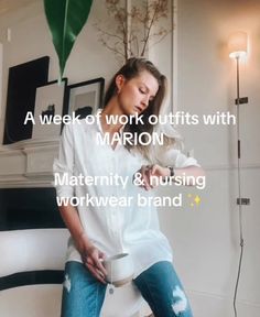 MARION on Instagram: "A week of workwear with MARION ✨ #maternityworkwear #maternitystyle #maternityfashion #momstyle #momfashion #workingmom #hatchgal" Workwear Brands, Nursing Dress, Maternity Nursing