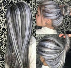 Grey Hair Transformation, Silver Blonde Hair, Gorgeous Gray Hair, Grey Hair Inspiration, Mullet Hairstyle Women, Silver Hair Color, Blending Gray Hair