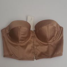 Nwt. Size M. Forever 21 Bustier. Front Clasps Summer Sweetheart Neckline Corset, Fitted Bandeau Camisole For Party, Party Bandeau Camisole, Chic Underwire Camisole For Party, Summer Strapless Corset, Bra-friendly, Summer Strapless Corset, Bra Friendly, Summer Strapless Corset Bra Friendly, Spring Sleeveless Bra-friendly Corset, Summer Strapless Corset That Is Bra Friendly