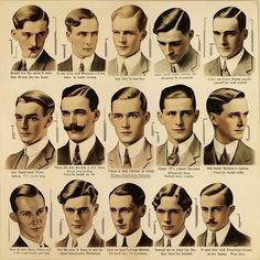 1930s Haircut Men, Classy Men’s Hairstyles, 1920s Men Hairstyles, Men’s 1920’s Hair, 20s Mens Hairstyles, 1920s Male Hairstyles, 1920s Man Aesthetic, 1920s Hair Men Hairstyles, 1920s Haircuts Men