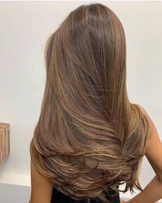 Ladies Hairstyles, Rambut Brunette, Breaking Hair, Brown Hair Looks, Hairstyles For Layered Hair