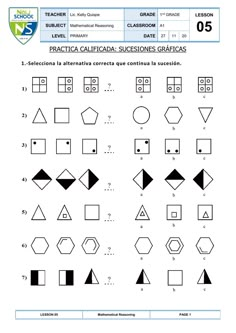 the worksheet for teaching how to use geometric shapes in spanish and other language