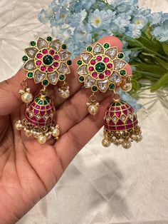 Jadau kundan * For any Questions/Queries Plz WhatsApp 224-542-0960 * All Items Ships From Dublin California Dublin California, Nigerian Recipes, Kundan Earrings, Girly Art Illustrations, Girly Art, Dublin, Charm Necklace, Etsy Earrings, Gold Bracelet