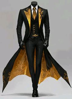 Fantasy Suit Art, Prince Outfit Design, Tiefling Rogue, Marvel Multiverse, Tailored Fashion, Man Sketch, Armor Concept, Meus Pins, Fantasy Fashion