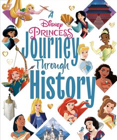 Starring Moana, Cinderella, Mulan, Jasmine, Merida, Tiana, Rapunzel, Aurora, and more, this deluxe hardcover picture book takes young readers around the world and back to experience the true historical times that inspired the Disney Princesses' worlds--featuring illustrations and photographs! What was it like to live in a village like Belle's from Beauty and the Beast in France during the 1700s? Or a household in China like Mulan's over a thousand years ago? What kinds of gadgets and gizmos woul Disney Princess Books, Merida Brave, 100 Book, Book Writer, Disney Beauty And The Beast, Gadgets And Gizmos, Random House, Little Golden Books, The Princess And The Frog