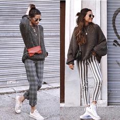 Fall Fashion 2018 #fallfashion2018 #fallfashion #ootd #falloutfits #falloutfits2018 #fallfashiontrends #fallfashiontrends2018 Oversized Sweaters Outfit, Oversized Sweater Outfit, Oversized Grey Sweater