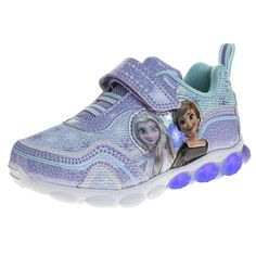 PRICES MAY VARY. DISNEY SHOES: These Frozen toddler girl shoes are an officially licensed girl’s footwear product. These Frozen toddler girls’ shoes are great for active little girls that love Elsa and Anna or any Disney cartoon characters. GIRLS LIGHT UP SHOES: Frozen shoes come in so many colors; Blue, purple, pink, white, silver with LED lights, they light up with every step. Elsa shoes are great for little girls to play like her favorite princesses, indoor or outdoor all day long. COMFORTABL Elsa Shoes, Frozen Shoes, Disney Cartoon Characters, Princess Toys, Disney Shoes, Light Up Shoes, Toddler Girl Shoes, Girl Shoes, Disney Girls