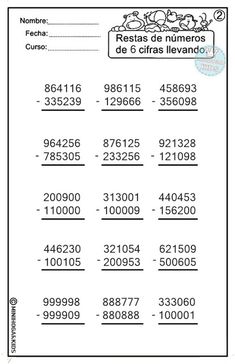 a spanish worksheet with numbers to be written in the form of letters and numbers