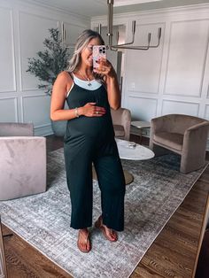 Shop "bump style" on LTK Maternity Outfits Comfy, Pregnancy Date Night Outfit, Summer Maternity Outfits, Pregnancy Date, Pregnant Outfits, Outfits Comfy