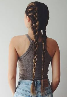 . Tailbone Length Hair, Boring Hair, Hairstyles Women, Long Braids, Messy Hairstyles, Hair Dos, Cute Hair