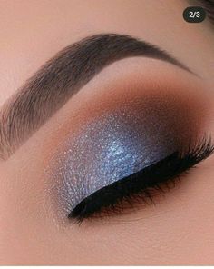 Egyptian Eye Makeup, Cinderella Makeup, Blue Eyeshadow Makeup, Evening Eye Makeup, Eye Makeup Styles, Doll Eye Makeup