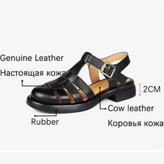 Women Sandals Retro Genuine Leather Luxury Roman Sandals Casual Buckle Strap Summer Shoes GLADIATOR Thick Heel Women Shoes SPECIFICATIONS Heel Height: Low (1cm-3cm) With Platforms: Yes Platform Height: 0-3cm Sandal Type: GLADIATOR Upper Material: GENUINE LEATHER Upper-Genuine Leather Type: Cow Leather Outsole Material: RUBBER Back Counter Type: Front & Rear Strap Side Vamp Type: Open Fit: Fits true to size, take your normal size Style: LEISURE Heel Type: Square heel Lining Material: GENUINE LEATHER Lining-Genuine Leather Type: pigskin Closure Type: buckle strap Item Type: sandals Fashion Element: Platform Insole Material: Full Grain Leather Upper material: washed grained cowhideInside: [pig skin]Bottom of the hall: [Cowhide]Size: 34-40Color: 【Black】【Brown】Heel height: [2cm] [New In 2024081 Handbags For School, Roman Sandals, Loafer Slippers, Sandals Casual, Thick Heel, Mary Jane Heels, Pig Skin, Women Sandals, Flat Boots