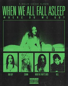 the poster for when we all fall asleep