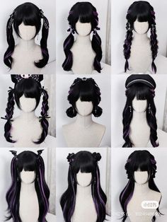 Emo Shag, Bob Black Women, Fluffy Bob, Bob Black, V Model, Softball Hairstyles, Hair Style Korea, Gothic Hairstyles