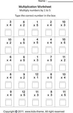 the worksheet for addition to multiply numbers by 6 to 7 is shown