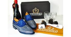 Mens Luxury Shoes : TucciPolo Genuine Blue Stingray with Half Suede Goodyear Welted Handmade Mens Luxury Shoe Custom Made Shoes, Italian Leather Shoes, Casual Dress Shoes, Boots Sneakers, Mens Luxury, Luxury Dress, Goodyear Welt, Boots And Sneakers, Stingray