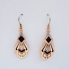 Inspired by the beauty of art and nature, pure copper products are handcrafted jewelry and unique gifts using an exclusive ancient copper craft. All of handmade items are silver plated and individually diamond cut on copper. Each piece has a protective acrylic coating to prevent tarnishing so no polishing is required. Earring wires are hypoallergenic, surgical steel. 99% pure copper jewelry is fine in style and should be handled carefully. Here are the tips that will help you to enjoy your jewelry for many years: * Put on jewelry after dressing and take off first when undressing. * Avoid scratches. * Take off your jewelry while having shower. * Keep away from detergent products. * Keep away from chemicals. * Pay attention on hard surfaces. * Keep it in its own bag. Unique Copper Dangle Jewelry, Artisan Gold Jewelry With Artistic Design, Copper Dangle Jewelry As Gift, Elegant Metal Jewelry With Artistic Design, Copper Dangle Jewelry For Gift, Gold Dangle Jewelry With Artistic Design, Artisan Rose Gold Sterling Silver Jewelry, Adjustable Artistic Design Earrings For Gift, Artistic Brass Earrings Nickel Free