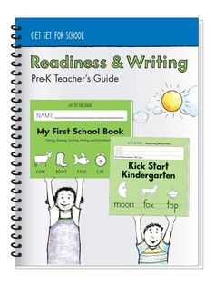 a book with the title reading and writing for first school students, including an image of a