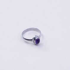 Size 7.5, vintage Sterling 925 silver handmade cocktail ring with amethyst, stamped 925 Purple Amethyst Ring Stamped 925 For Promise, Purple Amethyst Promise Ring Stamped 925, Purple Amethyst Hallmarked Rings, Classic Handmade Purple Rings, Handmade Classic Purple Ring, Formal Amethyst Ring Stamped 925, Classic Purple Rings Stamped 925, Hallmarked Amethyst Birthstone Ring, Formal Purple Sterling Silver Ring