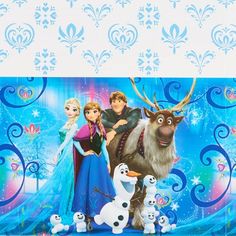 an image of frozen princess and her family with the characters from disney's frozen world