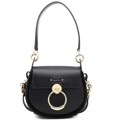 Chloe Brand, Basket Noir, Leather Saddle Bags, Saddle Bag, Small Bags, Smooth Leather