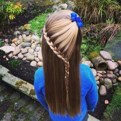 Fishtail Braid, Fast Hairstyles, Up Hairstyles, Pretty Hairstyles, Kids Hairstyles, Baby Hairstyles