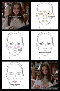 #rorygilmore#makeup Makeup Order, Simple Makeup Tips, Subtle Makeup, Makeup Face Charts, Makeup Help, Quick Makeup, Face Makeup Tips, Face Makeup Tutorial, Pinterest Makeup