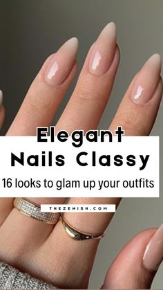 Nude nails are perfect for every season, if you're looking for some nail inspo here are some chic ways to wear nude nails that will complement any outfit, from work to weekend. Get inspired by these subtle nails that prove classic nails are always in style! | neutral nails, classy nails, beige nails, minimalist nails, nude nail designs, old money nails, basic nails, classic nails, natural nails, clean nails, feminine nails, cream nails, pretty nude nails, basic baddie nails, work nails, elegant nails classy, elegant nails, cute nails, cute nude nails, simple nails, baddie nails, nude nails black women, neutral nail designs, work nails, cute nails, nails inspo, nude nail ideas, pretty nails, elegant nails classy. Elegant Nails Classy, Nails Basic, Neutral Nail Designs, Nails Elegant