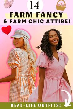 💕 What to wear to farm party? 14 aesthetic outfits! - women party outfits fashion 💕. what to wear to farm party, what to wear to a farm birthday party, what to wear to farm theme party, farm party outfit women summer, farm party outfit winter, farm party outfit women summer dresses, farm party outfit retro vintage, farmcore aesthetic, farmcore outfits, farmcore fashion, farm wedding guest attire Farm Party Outfit Women, Farm Party Outfit, Farmcore Fashion, Farmcore Outfit, Women Party Outfits, Farmcore Aesthetic, Birthday Party Outfit Women, Fancy Farm