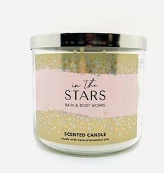 Large Scented Candles, Candle Obsession, Homemade Scented Candles, Bath Body Works Candles, Bath And Body Work, Bath And Body Works Perfume, Bath Candles, In The Stars, Large Candles