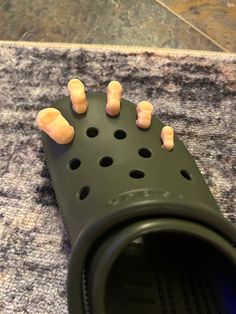 Hello, my name is Ryker and I'm a 13 year old looking to make a few extra bucks selling items I 3D print and in this case a croc jibbit of a toe to wear around on your crocs. Star Eyes, Relatable Stuff, Party Funny, Croc Charms, Diy Shoes, Pink Leopard, Hello My Name Is, Shoe Charms, White Elephant Gifts