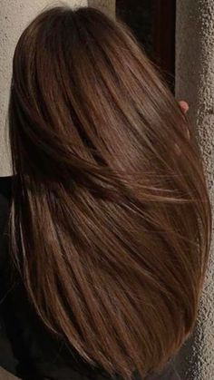 #haircut Cabello Color Chocolate, Rich Chocolate Brown Hair, Rich Brown Hair, Warm Brown Hair, Chestnut Brown Hair, Brown Hair Shades, Brown Hair Looks, Brown Hair Inspo, Chocolate Hair