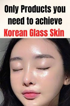 Korean Glass Skin Products, How To Get Glass Skin At Home, Glass Skin Aesthetic, Glass Skin Tips, Glass Skincare, Korean Haircuts, Glass Skin Routine, Diy Haircuts, Glowing Skin Secrets