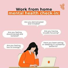 Work From Home, How Are You Feeling, Energy, Feelings, Health