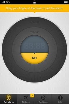 the timer app on an iphone