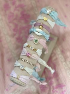 Coquette Beachy Boho Friendship Charm Bracelet - Etsy Christmas Party Crafts, Ribbon Bracelets, Beachy Boho, Friendship Bracelets, Craft Party, Diy Jewelry, Christmas Crafts, Charm Bracelet, United States