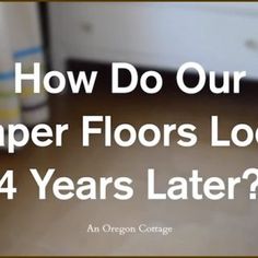 How To Wrap A Box With A Lid - An Oregon Cottage Paper Flooring Ideas, Brown Paper Flooring, Brown Paper Bag Floor, Paint Floor, Paper Flooring, Paper Bag Flooring